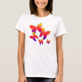 Regenboogvlinders T-shirt