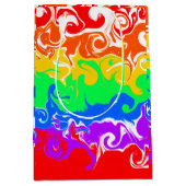 Regenboogvloed Kunstdag Medium Cadeauzakje (Voorkant)