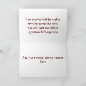 Regenboogvogel over de mijlen kaart (Binnen)