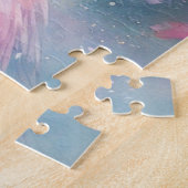 Regenboogvogels Flamingo 2 Legpuzzel (Zijkant)