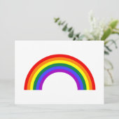 Regenboogvorm Kaart (Staand voorkant)