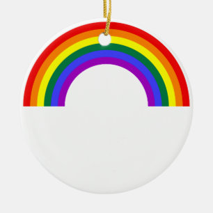 Regenboogvorm Keramisch Ornament