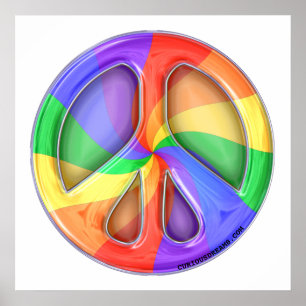 Regenboogvrede Poster