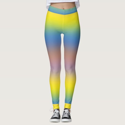 Regenboogvrouwen Leggings (Voorkant)
