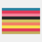 Regenboogwatervalstrips Inpakpapier Vel (Voorkant)