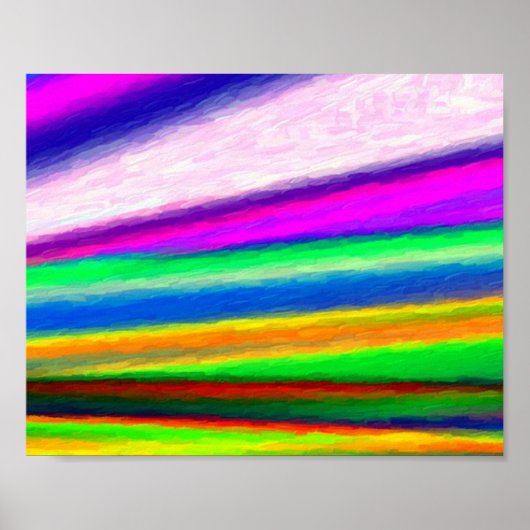 RegenboogWaterverf Poster (Voorkant)