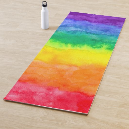 RegenboogWaterverf Was Yoga Mat (In situ)