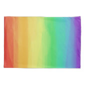 RegenboogWaterverven Kussensloop (Achterkant)