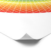 Regenboogwiel #3 poster (Hoek)