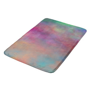 Regenboogwolken Badmat