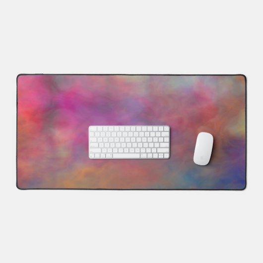 Regenboogwolken Bureaumat (Keyboard & Muis)