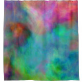 Regenboogwolken Douchegordijn (Voorkant)