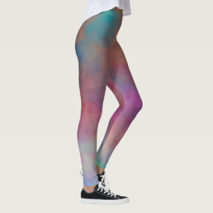 Regenboogwolken Leggings