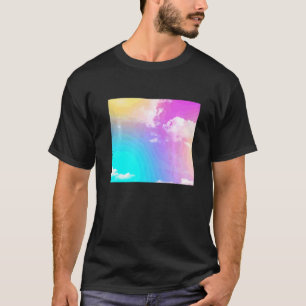 Regenboogwolken T-shirt