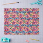 Regenboogwolken Tissuepapier (Craft)