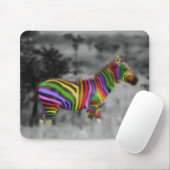 RegenboogZebra Muismat (Met muis)