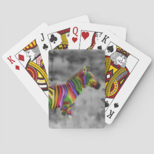 RegenboogZebra Speelkaarten