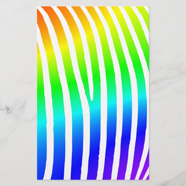 Regenboogzebrastripes (Voorkant)