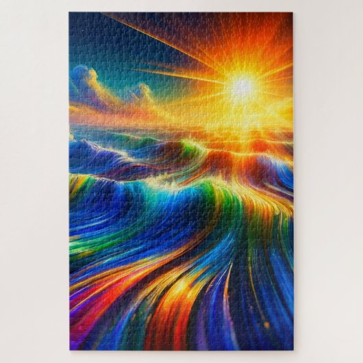 Regenboogzee Legpuzzel (Verticaal)