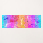 Regenboogzee Yogamat (Voorkant (horizontaal))