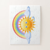 Regenboogzon Legpuzzel (Verticaal)