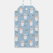 Regenboogzonnebrillen Llama Pattern Cadeaulabel (Achterkant)