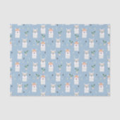 Regenboogzonnebrillen Llama Pattern Tissuepapier (Voorkant)