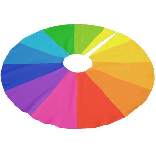 Regenbookerst Kerstboom Rok (Gekanteld)