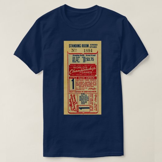 regencheque t-shirt (Design voorkant)