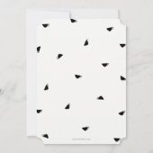 Regency Afternoon Tea Bruids/Trouwdouche Kaart (Achterkant)