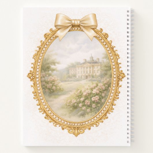 Regency Art Letter H Luxury Monogram Journal (Dos)