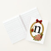 Regency Art Letter N Luxury Monogram Journal  (Intérieur)