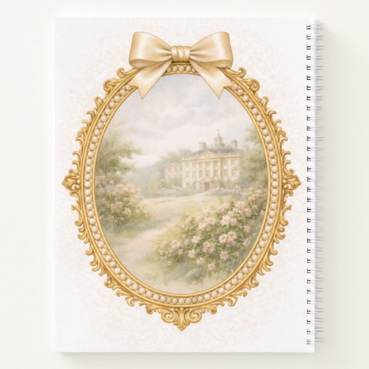Regency Art Letter N Luxury Monogram Journal  (Dos)