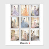 Regency Ballgown Vinyl sticker (Vel)