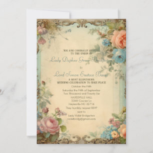 Regency Bloemenjournaal Pagina Austen Quote Kaart