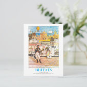 Regency Brighton Travel Poster Briefkaart (Staand voorkant)
