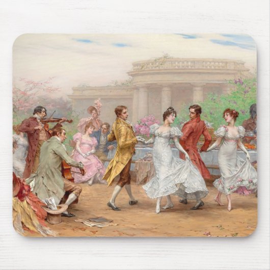 Regency Dancers Mousepad Muismat (Voorkant)