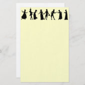 Regency Dancers paper Briefpapier (Voorkant / Achterkant)