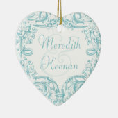 Regency Elegance First Kerstmis Together Ornament (Rechts)