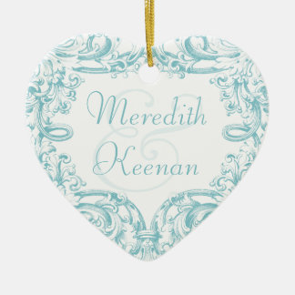 Regency Elegance First Kerstmis Together Ornament