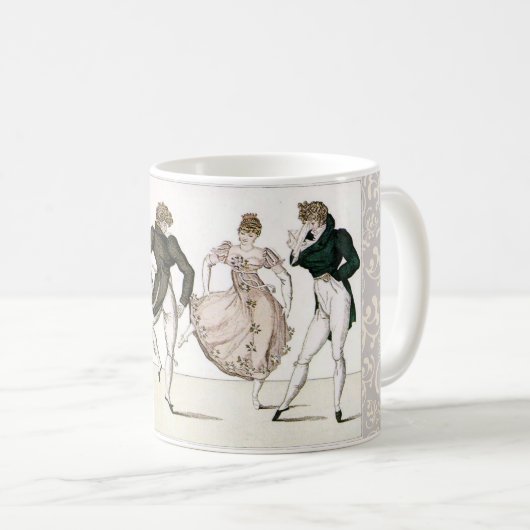 Regency en Jane Austen Period Mok (Voorkant rechts)