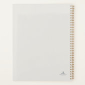 Regency Epistolary Dark Academia  Planner (Achterkant)