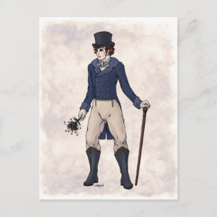 Regency Fashion - Gentleman #1 - Carte postale