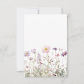 Regency Garden Party Uitnodiging (Achterkant)