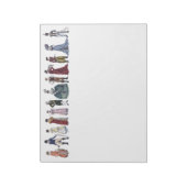 Regency Historical Fashion Art - Grand Bloc-notes (Tourné)