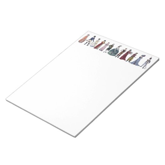 Regency Historical Fashion Art - Grand Bloc-notes  (Incliné)