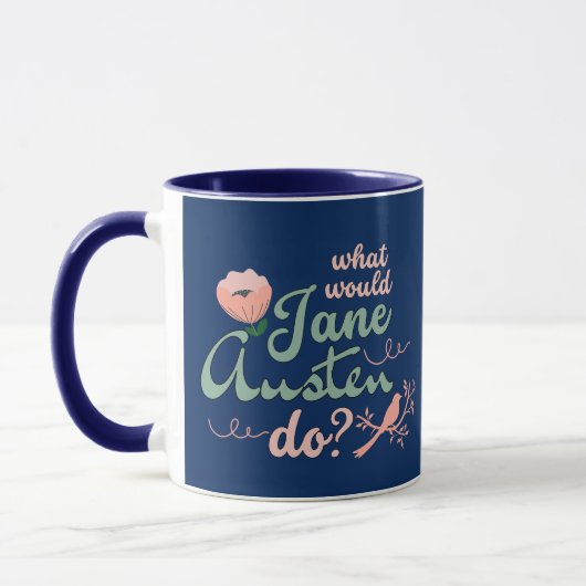 Regency Jane Austen Romantisch Mok (Links)