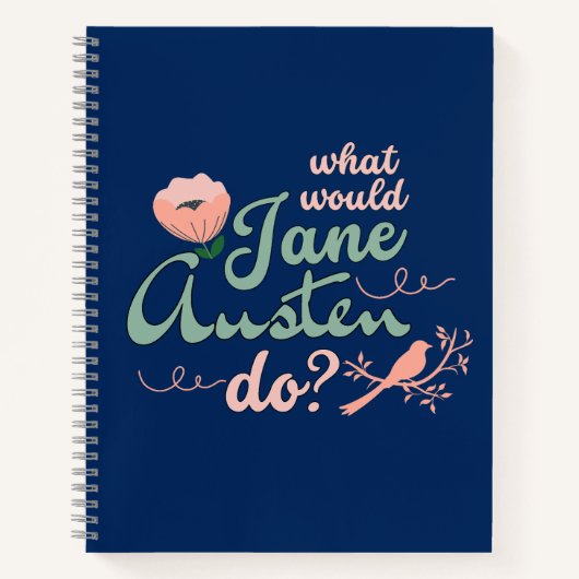 Regency Jane Austen Romantisch Notitieboek (Voorkant)