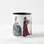 Regency Ladies Mode historique Jane Austen Mug (Centre)