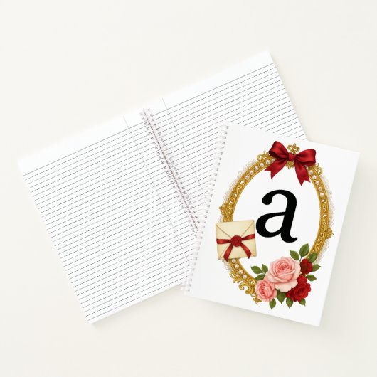Regency Letter A Monogram Journal (Intérieur)